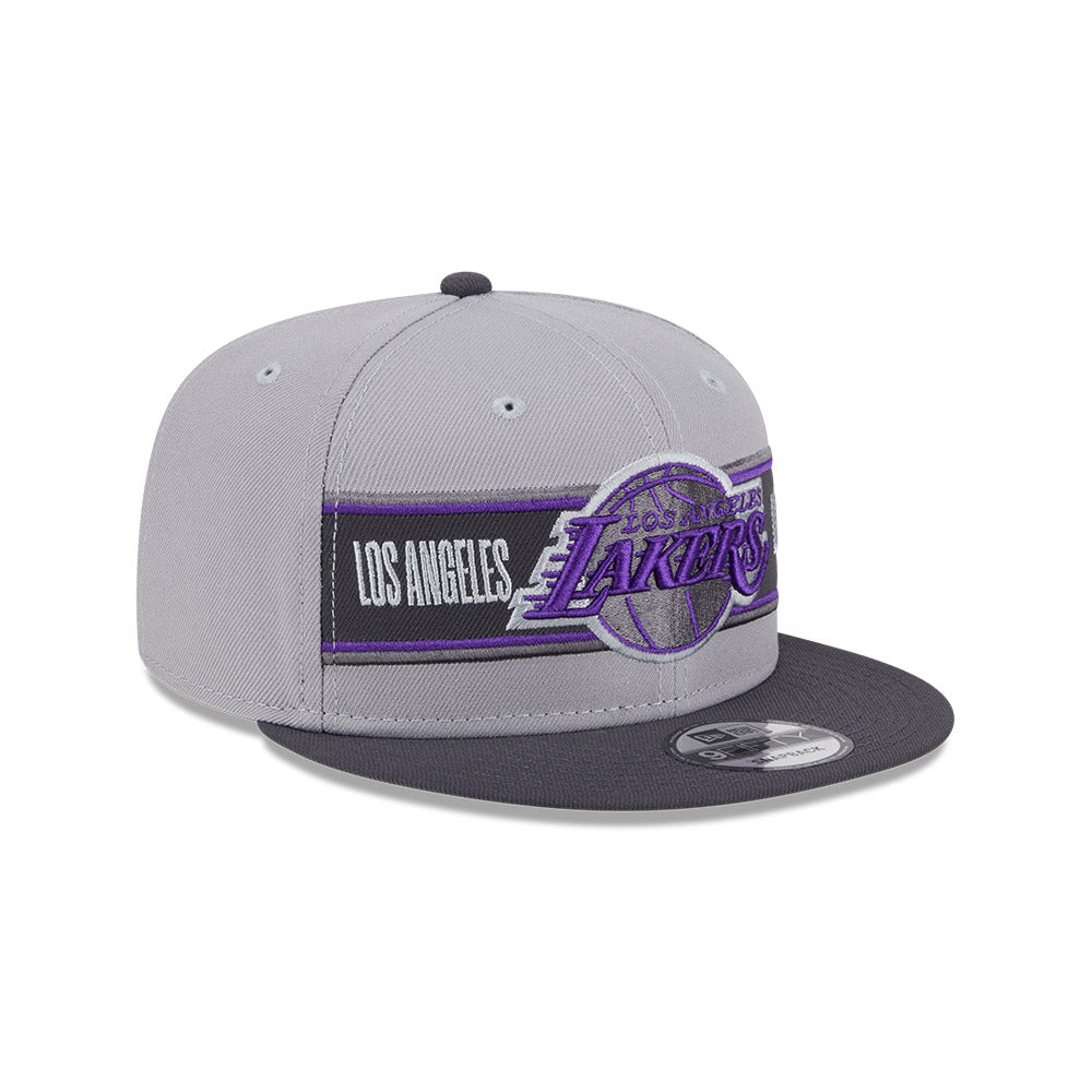 LOS ANGELES LAKERS NBA DRAFT 2024 GRAPHITE 9FIFTY CAP