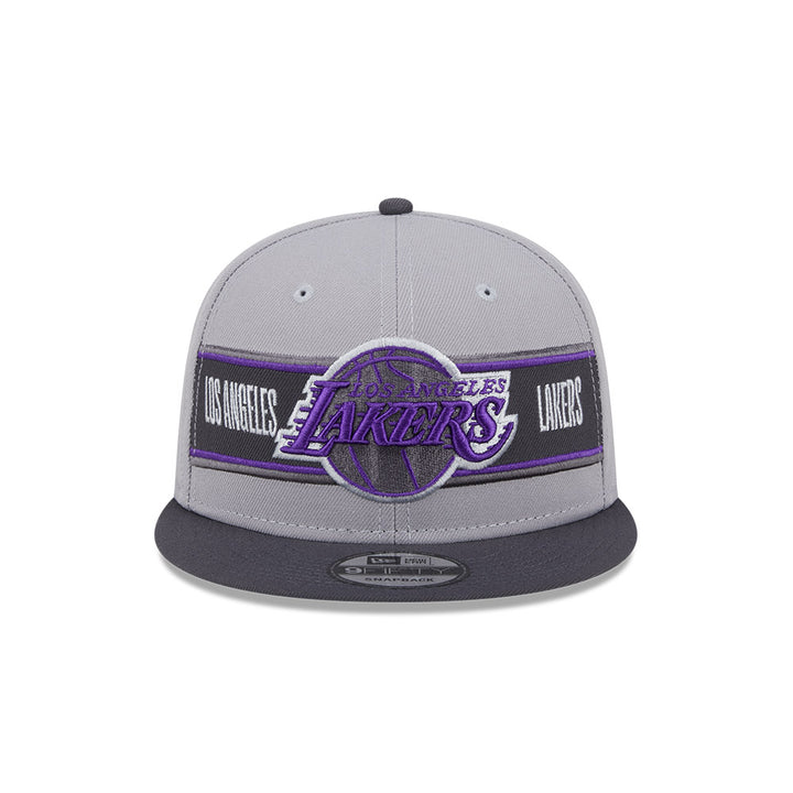 LOS ANGELES LAKERS NBA DRAFT 2024 GRAPHITE 9FIFTY CAP