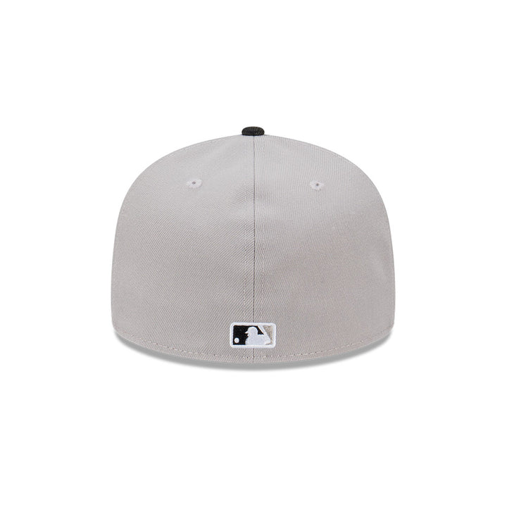 New Era หมวกรุ่น Los Angeles Dodgers Gravel 2Tone Black Visor Gray 59FIFTY Cap