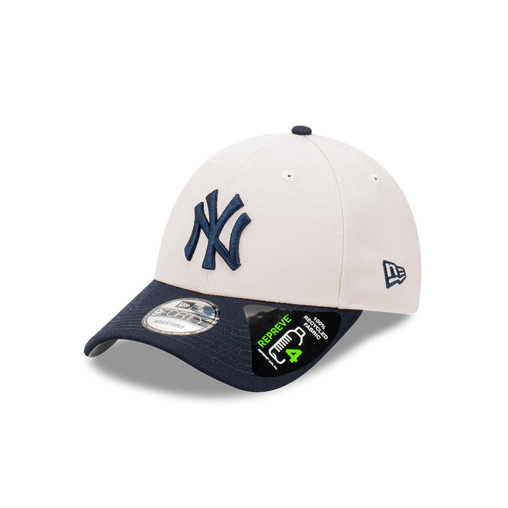 หมวกแก๊ป New Era รุ่น New York Yankees 2-Tone Stone Repreve Stone 9Forty Cloth Strap Cap