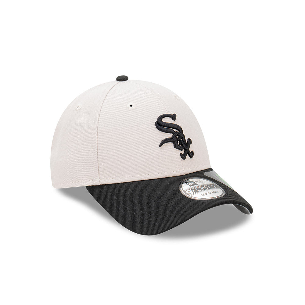 หมวกแก๊ป New Era รุ่น Chicago White Sox 2-Tone Stone Repreve Stone 9Forty Cloth Strap Cap