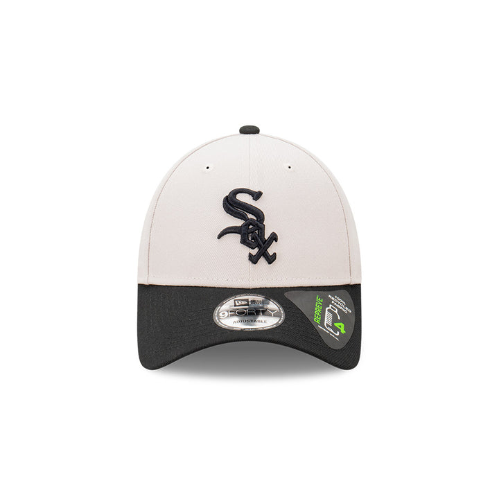 หมวกแก๊ป New Era รุ่น Chicago White Sox 2-Tone Stone Repreve Stone 9Forty Cloth Strap Cap