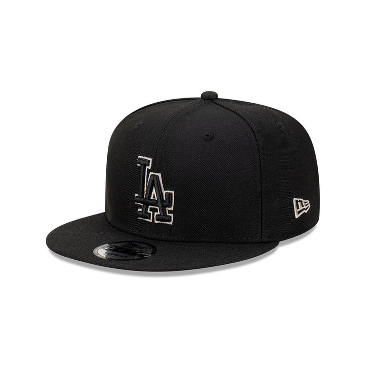 New Era หมวกรุ่น Los Angeles Dodgers Gray Outline Repreve Black 9FIFTY Cap