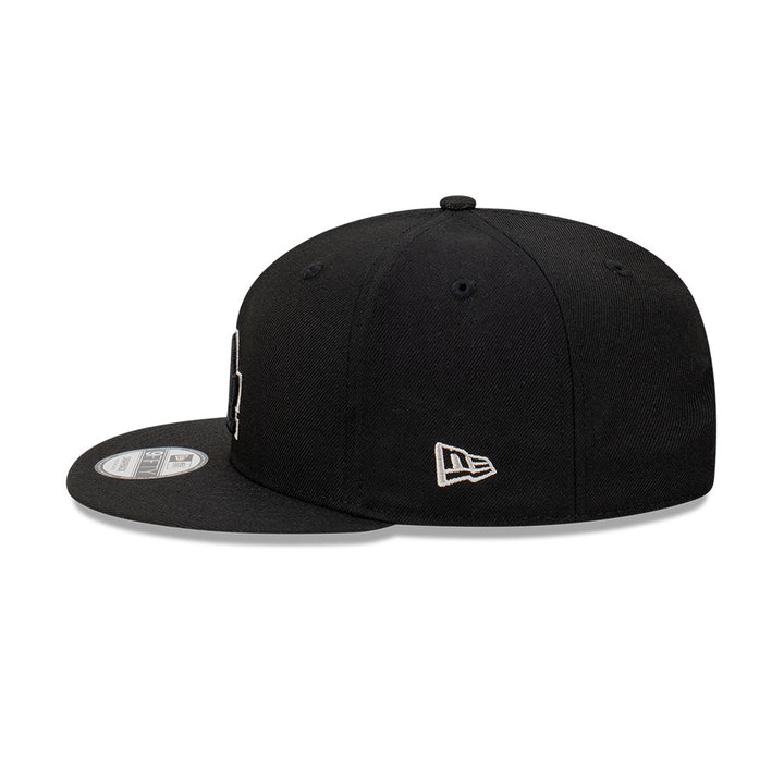 New Era หมวกรุ่น Los Angeles Dodgers Gray Outline Repreve Black 9FIFTY Cap