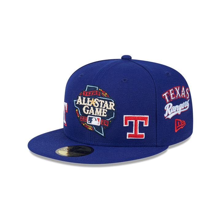 TEXAS RANGERS MLB ASG FAN PACK NAVY 59FIFTY CAP