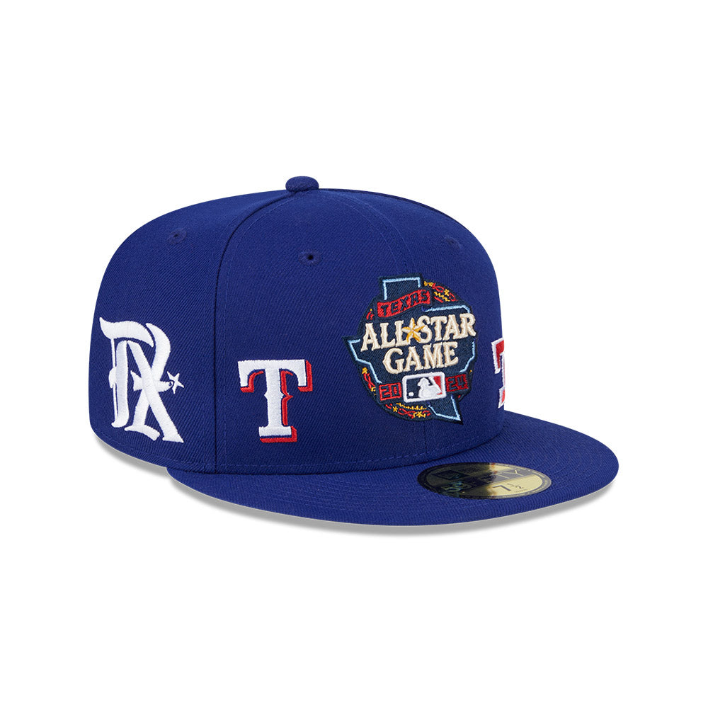 TEXAS RANGERS MLB ASG FAN PACK NAVY 59FIFTY CAP