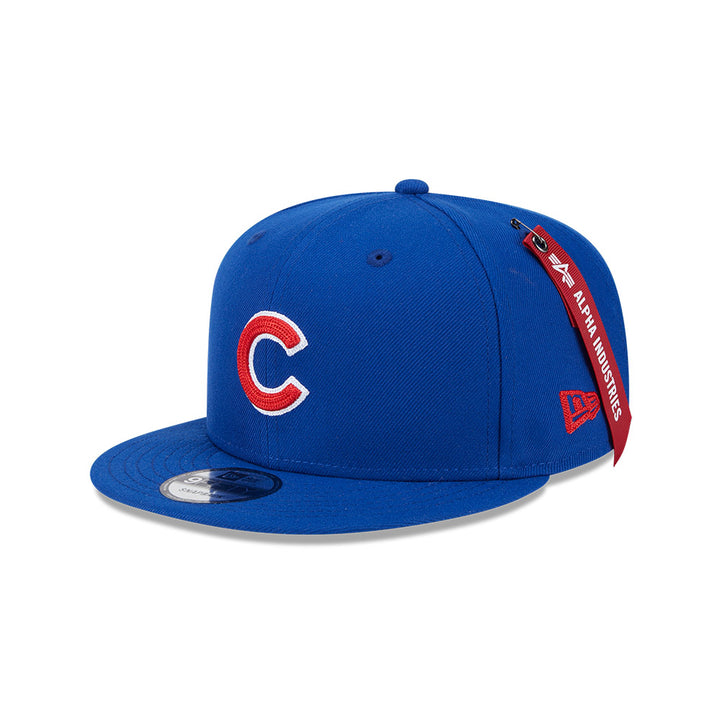 New Era หมวกรุ่น NEW ERA x ALPHA INDUSTRIAL CHICAGO CUBS BLUE 9FIFTY CAP