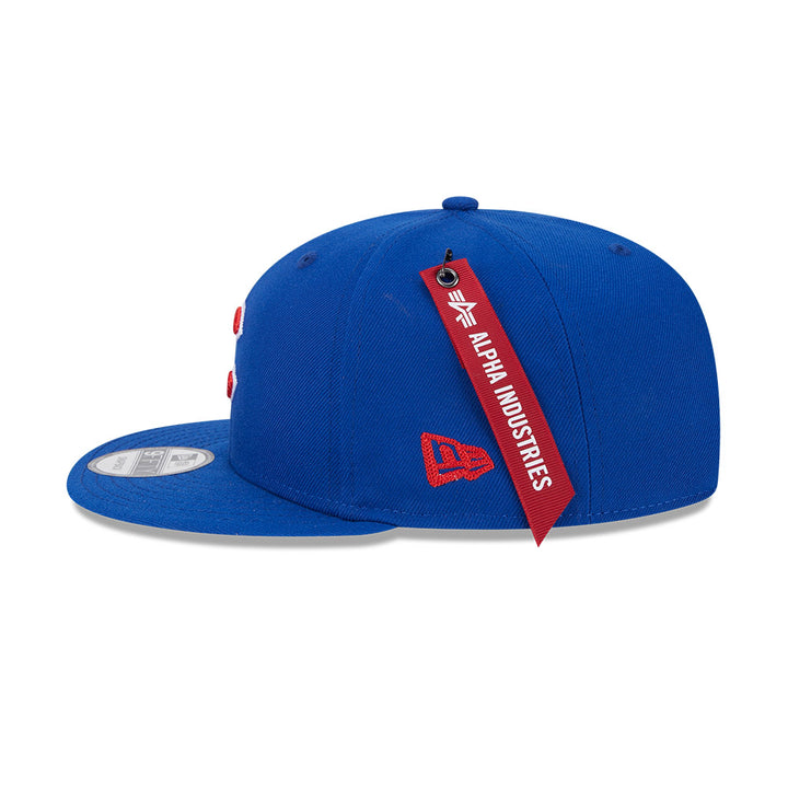 New Era หมวกรุ่น NEW ERA x ALPHA INDUSTRIAL CHICAGO CUBS BLUE 9FIFTY CAP