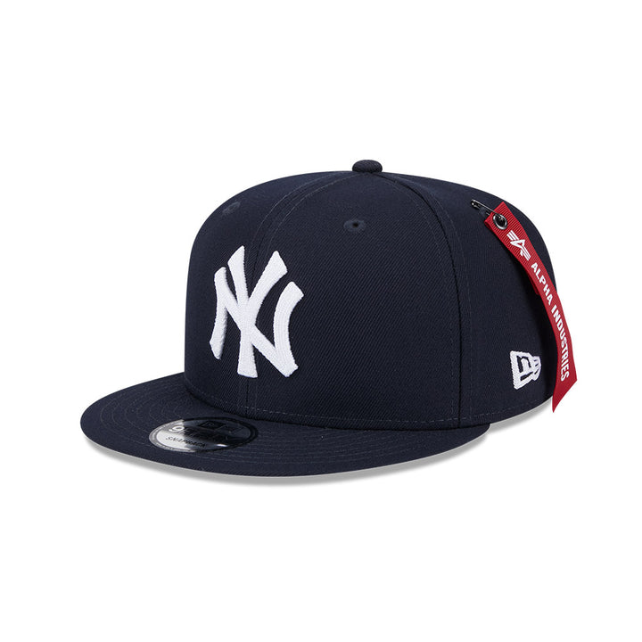 New Era หมวกรุ่น NEW ERA x ALPHA INDUSTRIAL NEW YORK YANKEES NAVY 9FIFTY CAP