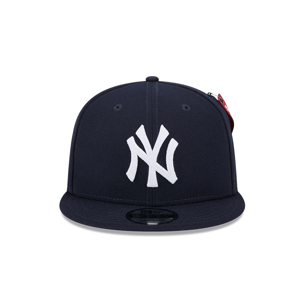 New Era หมวกรุ่น NEW ERA x ALPHA INDUSTRIAL NEW YORK YANKEES NAVY 9FIFTY CAP