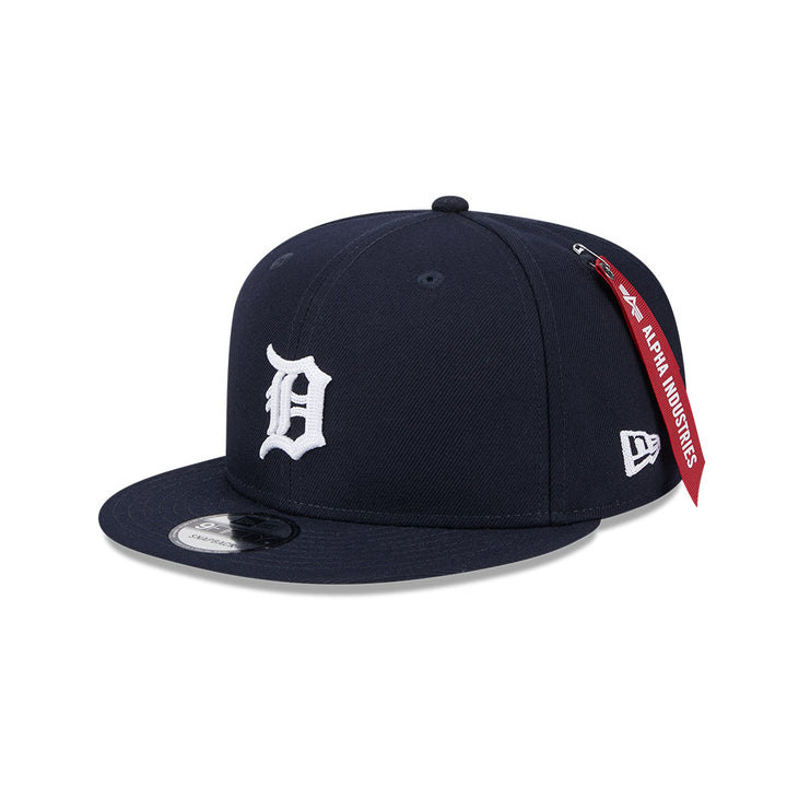 New Era หมวกรุ่น NEW ERA x ALPHA INDUSTRIAL DETROIT TIGERS NAVY 9FIFTY CAP