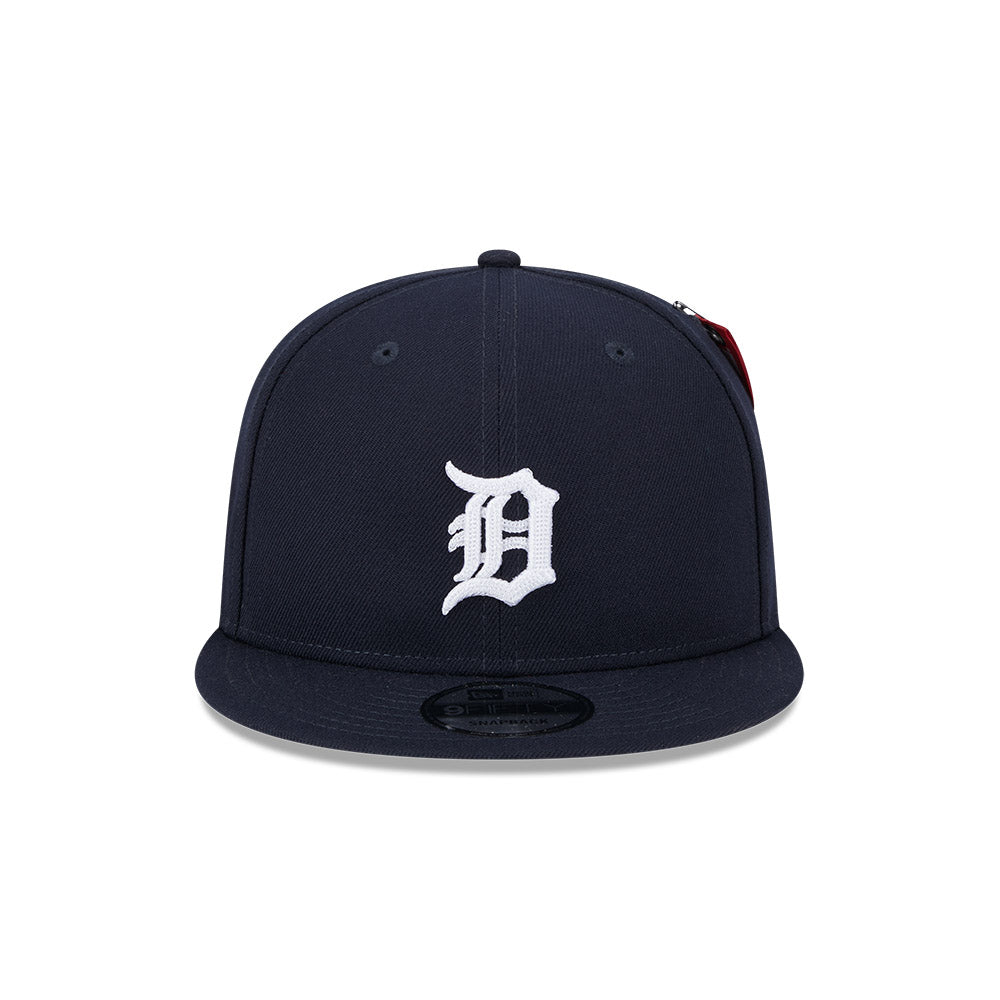 New Era หมวกรุ่น NEW ERA x ALPHA INDUSTRIAL DETROIT TIGERS NAVY 9FIFTY CAP