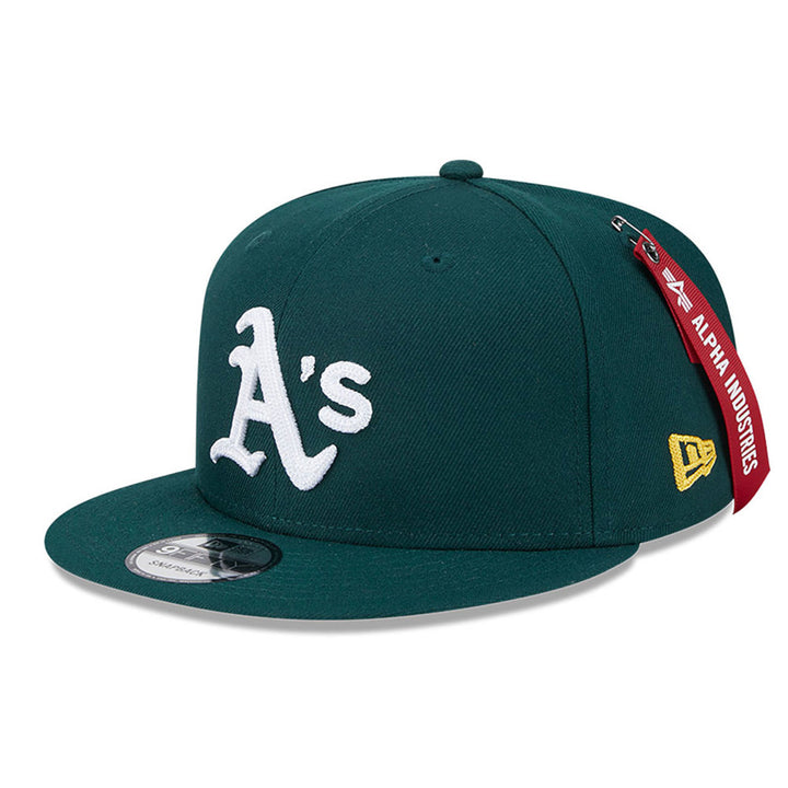 New Era หมวกรุ่น New Era X Alpha Industrial Oakland Athletics Green 9Fifty Cap