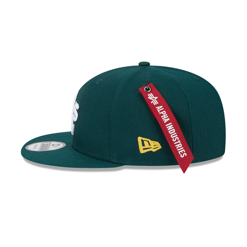 New Era หมวกรุ่น New Era X Alpha Industrial Oakland Athletics Green 9Fifty Cap