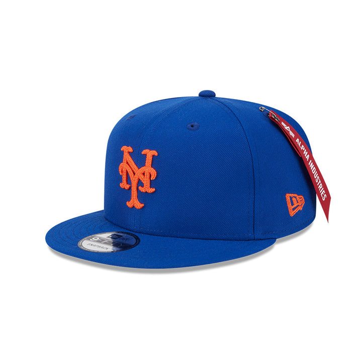 New Era หมวกรุ่น New Era X Alpha Industrial New York Mets Blue 9Fifty Cap