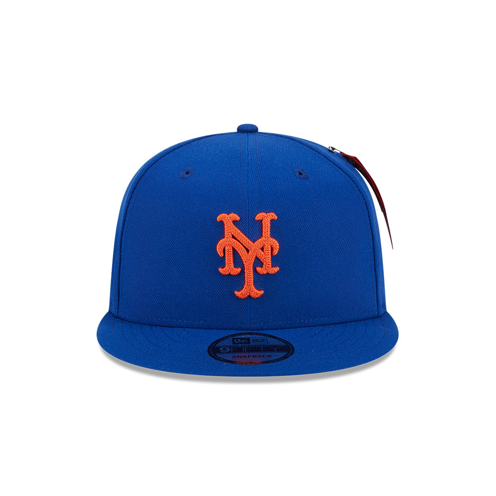 New Era หมวกรุ่น New Era X Alpha Industrial New York Mets Blue 9Fifty Cap