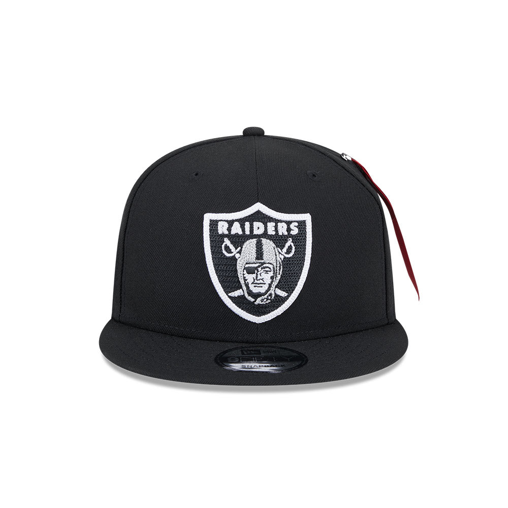 New Era หมวกรุ่น New Era x Alpha Industrial Las Vegas Raiders Black 9FIFTY