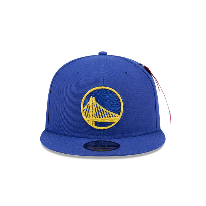 New Era หมวกรุ่น New Era x Alpha Industrial Golden State Warriors Blue 9FIFTY Cap