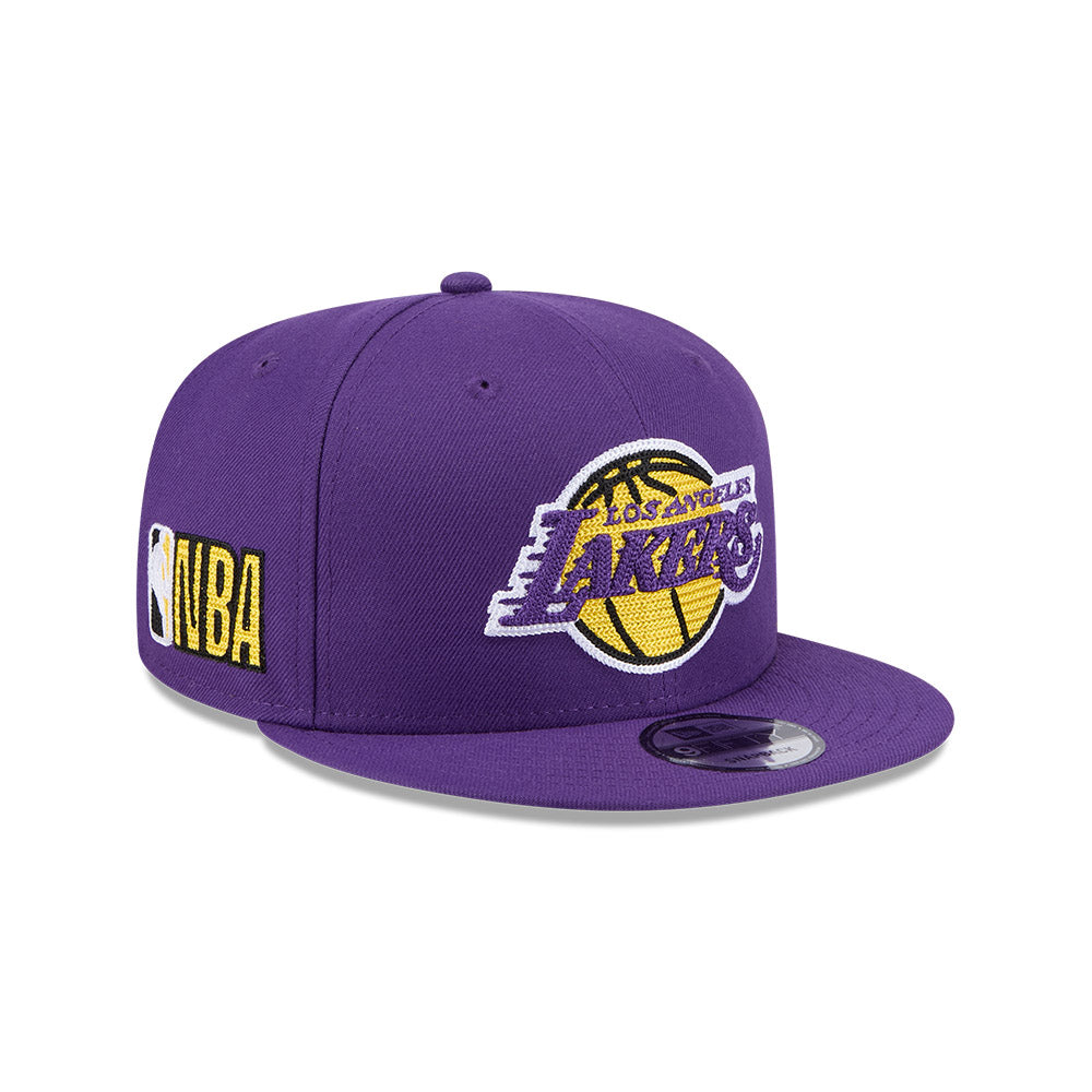 New Era หมวกรุ่น New Era x Alpha Industrial Los Angeles Lakers Purple 9FIFTY Cap