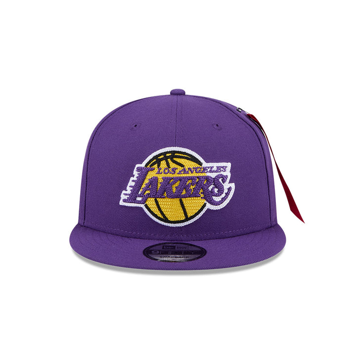 New Era หมวกรุ่น New Era x Alpha Industrial Los Angeles Lakers Purple 9FIFTY Cap