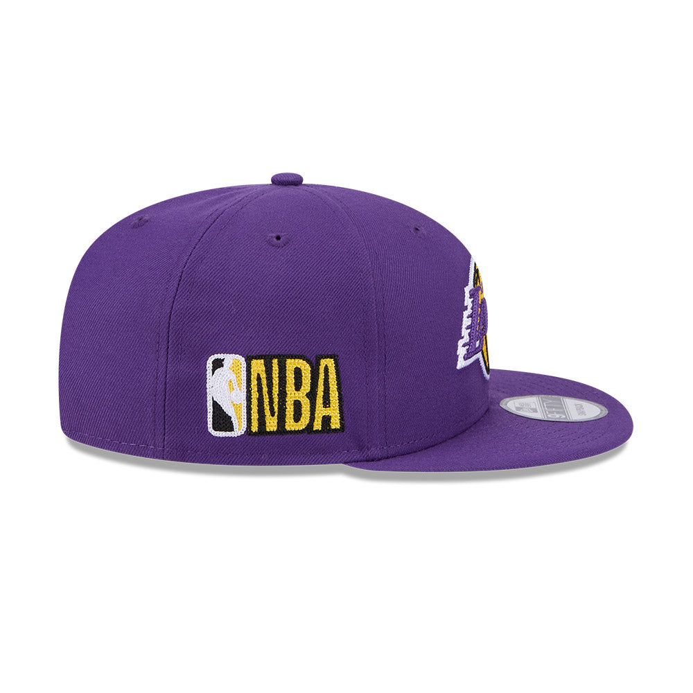 New Era หมวกรุ่น New Era x Alpha Industrial Los Angeles Lakers Purple 9FIFTY Cap