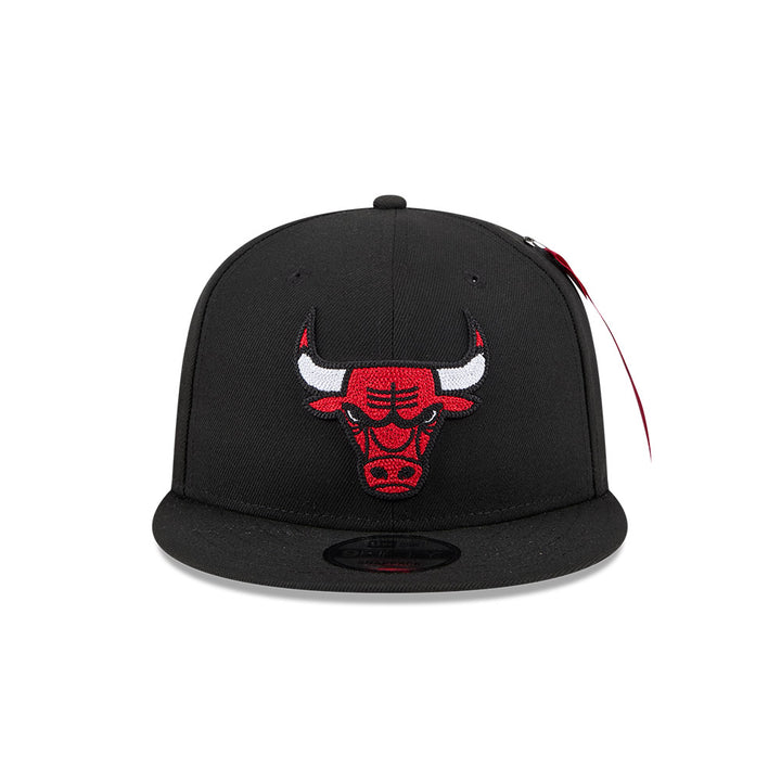 New Era หมวกรุ่น New Era x Alpha Industrial Chicago Bulls Black 9FIFTY Cap