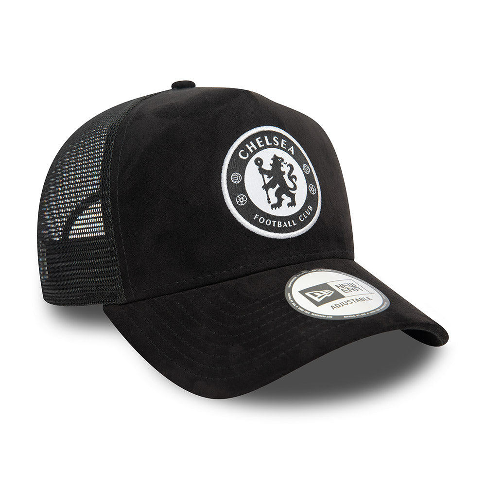 NEW ERA หมวก รุ่น CHELSEA EMEA TEAM SPORTS BLACK 9FORTY EF TRUCKER CAP