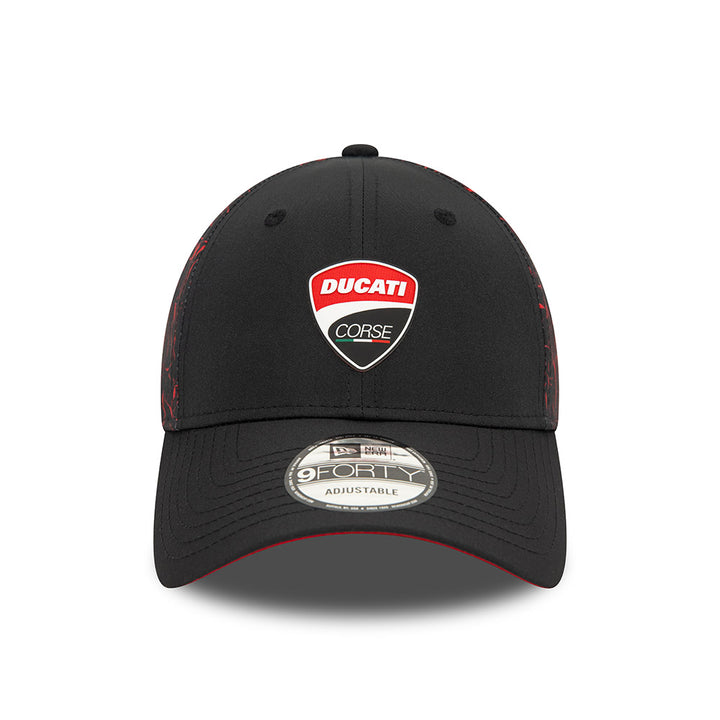 NEW ERA หมวก รุ่น DUCATI EMEA TEAM SPORTS BLACK 9FORTY CAP