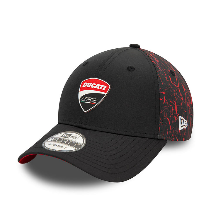 NEW ERA หมวก รุ่น DUCATI EMEA TEAM SPORTS BLACK 9FORTY CAP