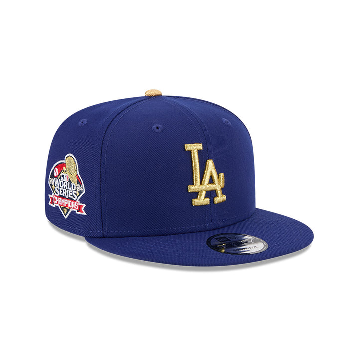 New Era หมวกรุ่น Los Angeles Dodgers MLB Gold Dark Blue 9Fifty Cap