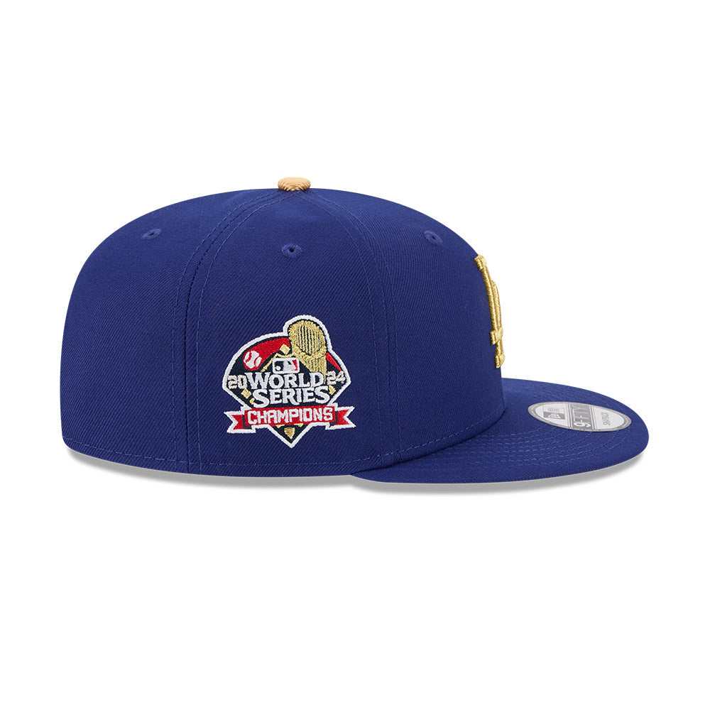 New Era หมวกรุ่น Los Angeles Dodgers MLB Gold Dark Blue 9Fifty Cap
