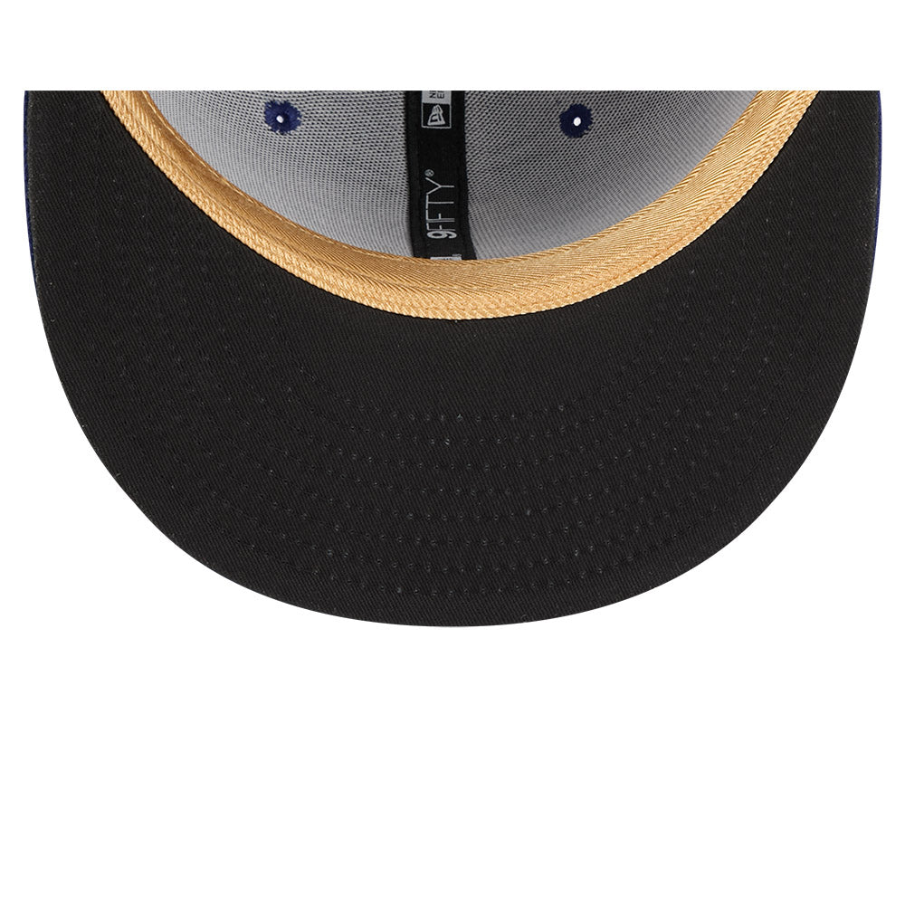New Era หมวกรุ่น Los Angeles Dodgers MLB Gold Dark Blue 9Fifty Cap