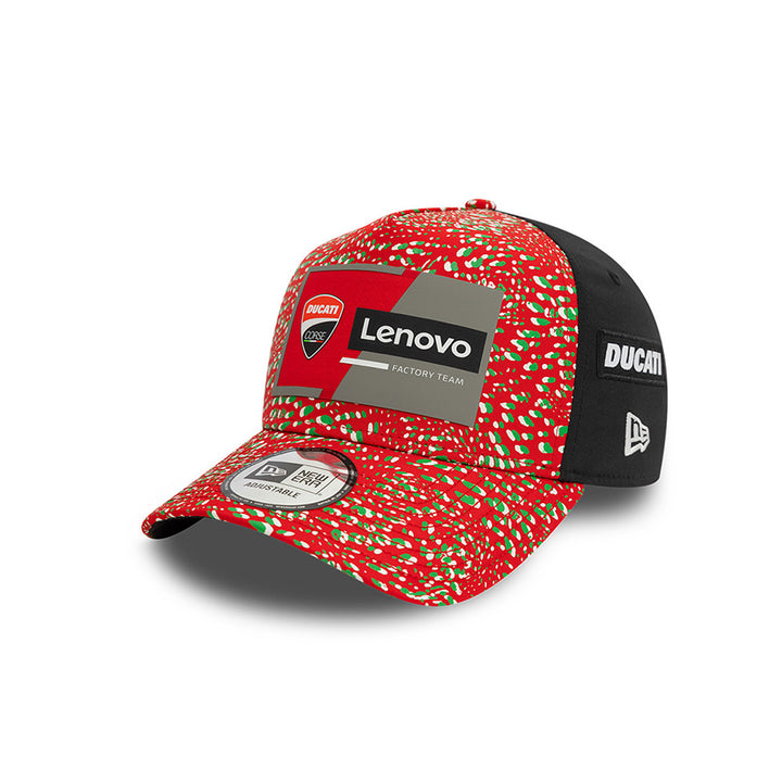 NEW ERA หมวก รุ่น DUCATI DUCATI DRIVER & RACE 2024 RED 9FORTY E-FRAME CAP