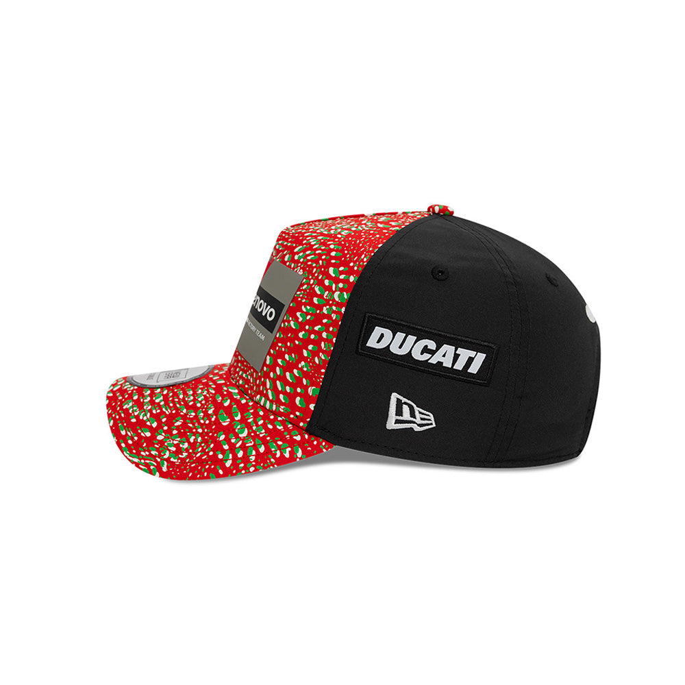 NEW ERA หมวก รุ่น DUCATI DUCATI DRIVER & RACE 2024 RED 9FORTY E-FRAME CAP