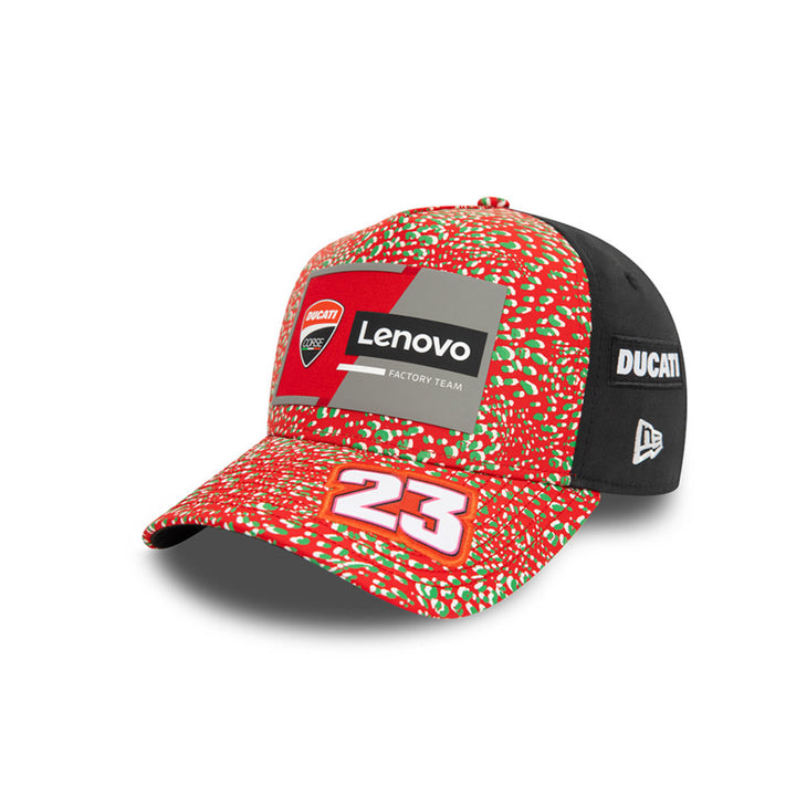 NEW ERA หมวก รุ่น ENEA BASTIANINI DUCATI DRIVER & RACE 2024 RED 9FORTY E-FRAME CAP