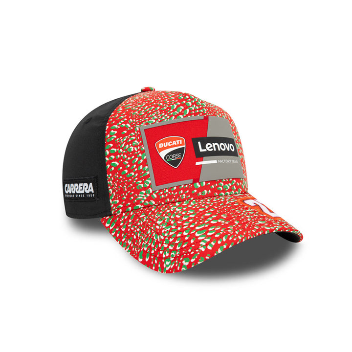 NEW ERA หมวก รุ่น ENEA BASTIANINI DUCATI DRIVER & RACE 2024 RED 9FORTY E-FRAME CAP