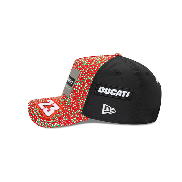 NEW ERA หมวก รุ่น ENEA BASTIANINI DUCATI DRIVER & RACE 2024 RED 9FORTY E-FRAME CAP