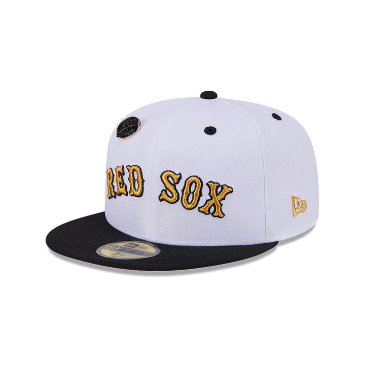 NEW ERA 59FIFTY DAY BOSTON RED SOX WHITE 59FIFTY CAP