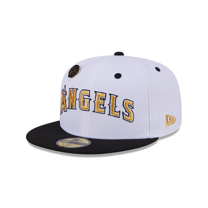 NEW ERA 59FIFTY DAY LOS ANGELES ANGELS WHITE 59FIFTY CAP