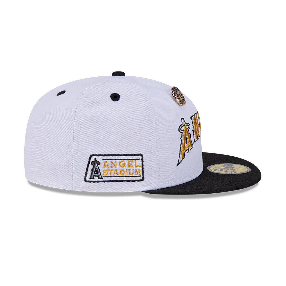 NEW ERA 59FIFTY DAY LOS ANGELES ANGELS WHITE 59FIFTY CAP