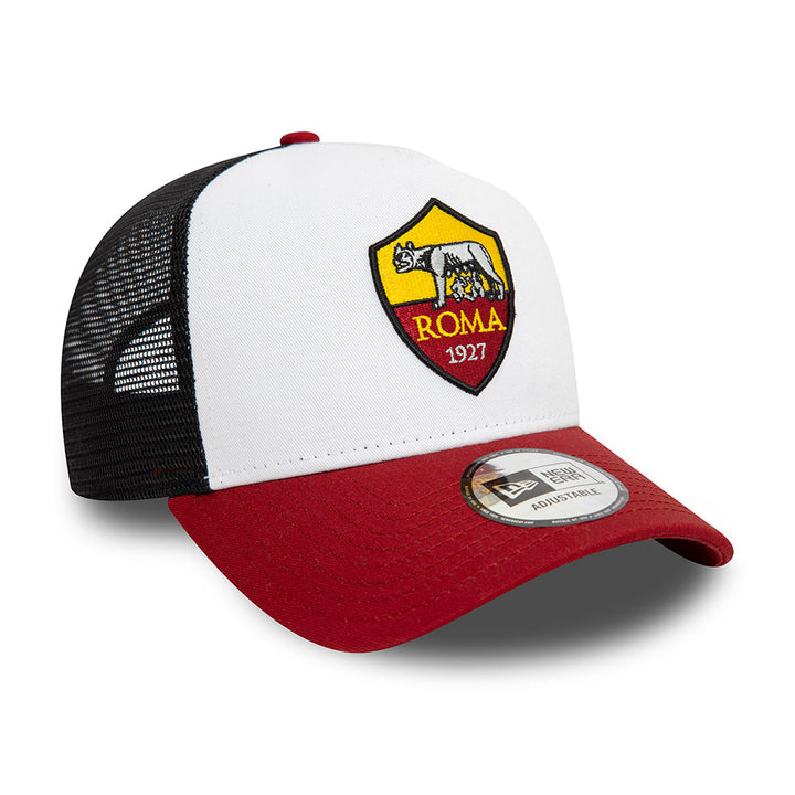 NEW ERA หมวก รุ่น AS ROMA EMEA TEAM SPORTS WHITE 9FORTY EF TRUCKER CAP