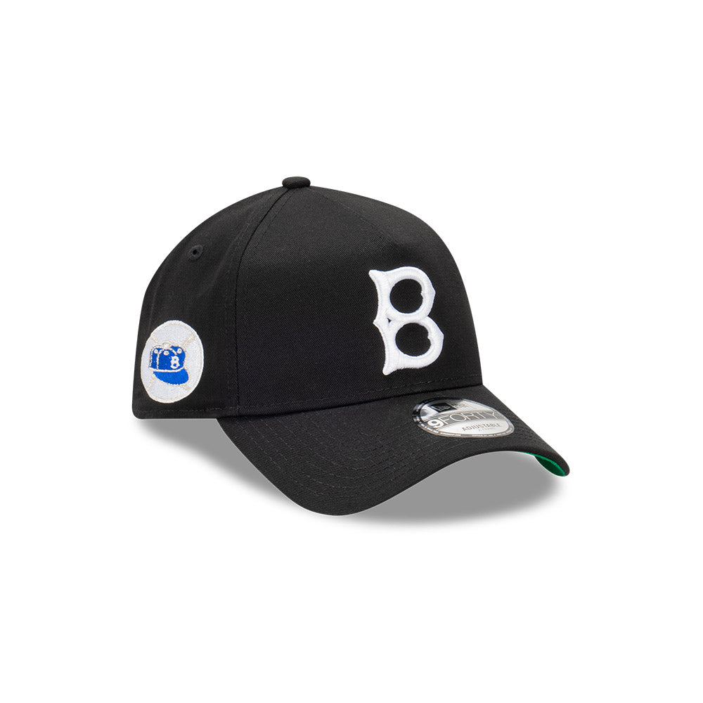 New Era หมวกรุ่น BROOKLYN DODGERS NEW YORK CITY COOPERSTOWN BLACK 9FORTY AF CAP
