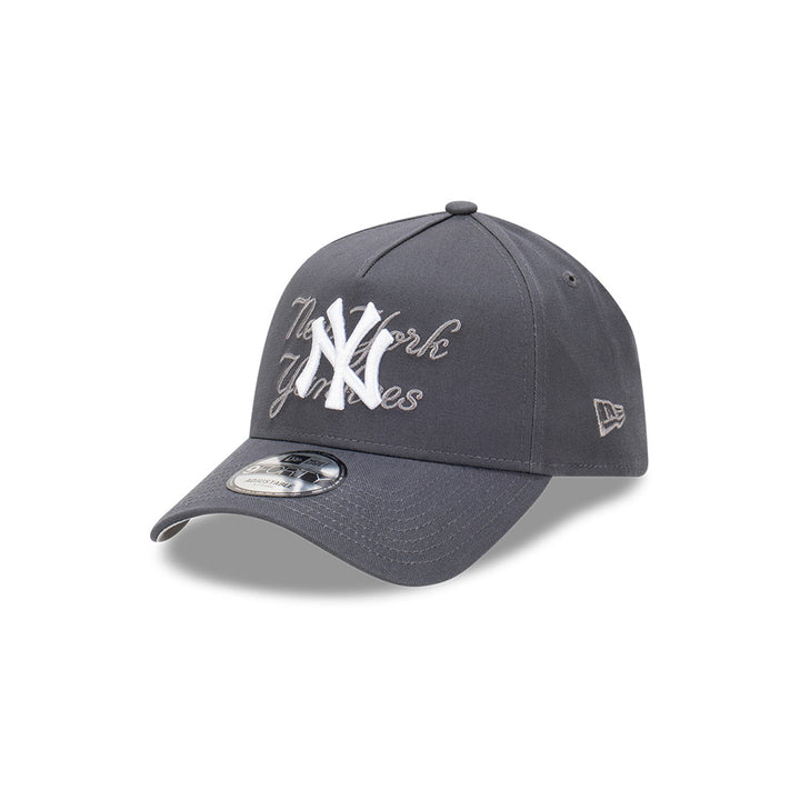 New Era หมวกรุ่น New York Yankees Tonal Script 9FORTY A-Frame Cap