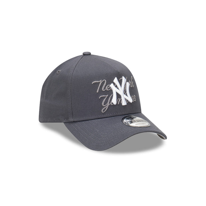 New Era หมวกรุ่น New York Yankees Tonal Script 9FORTY A-Frame Cap