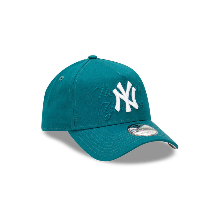 New Era หมวกรุ่น New York Yankees Tonal Script 9FORTY A-Frame Cap