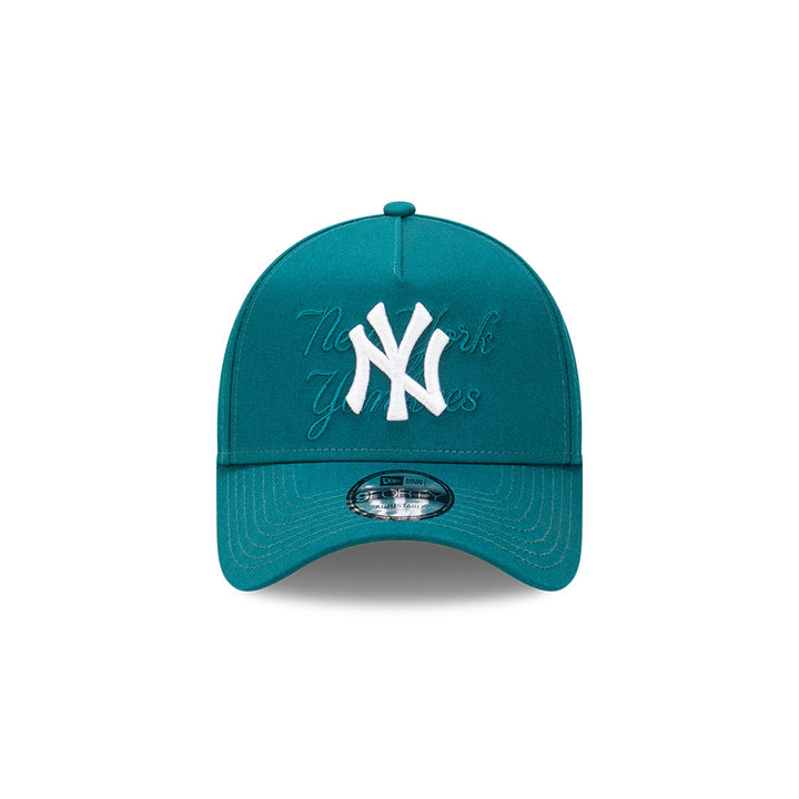New Era หมวกรุ่น New York Yankees Tonal Script 9FORTY A-Frame Cap