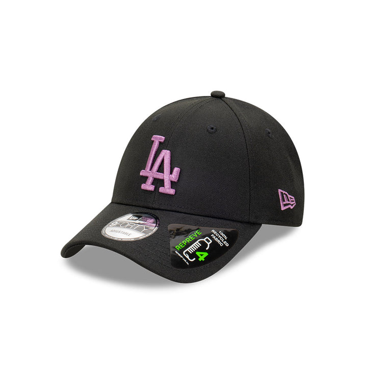 New Era หมวกรุ่น Los Angeles Dodgers Repreve Black 9FORTY Cap