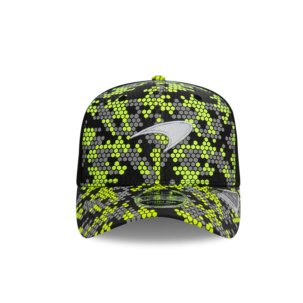 NEW ERA หมวก รุ่น MCLAREN EMEA MOTORSPORT BLACK 9FIFTY STRETCH SNAP CAP