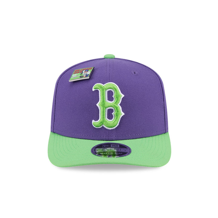 NEW ERA หมวก รุ่น NEW ERA X BIG LEAGUE CHEW BOSTON RED SOX PURPLE 9SEVENTY CAP