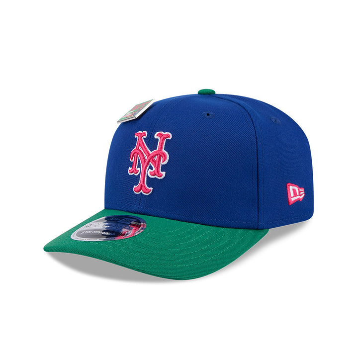 NEW ERA หมวก รุ่น NEW ERA X BIG LEAGUE CHEW NEW YORK METS BLUE 9SEVENTY CAP